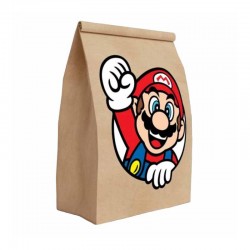 12 Bolsas de dulces Mario Bros