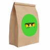 12 Bolsas de dulces Ninja go