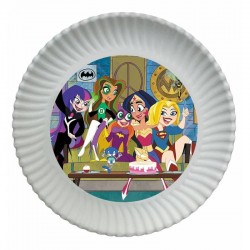 12 Platos dc hero girls