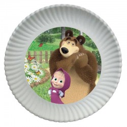 12 Platos Masha y el oso