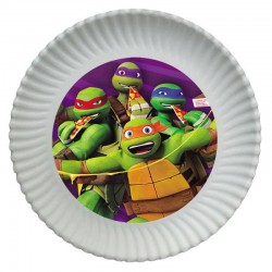 12 Platos Tortugas Ninja