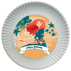 12 Platos Valiente Princesa...