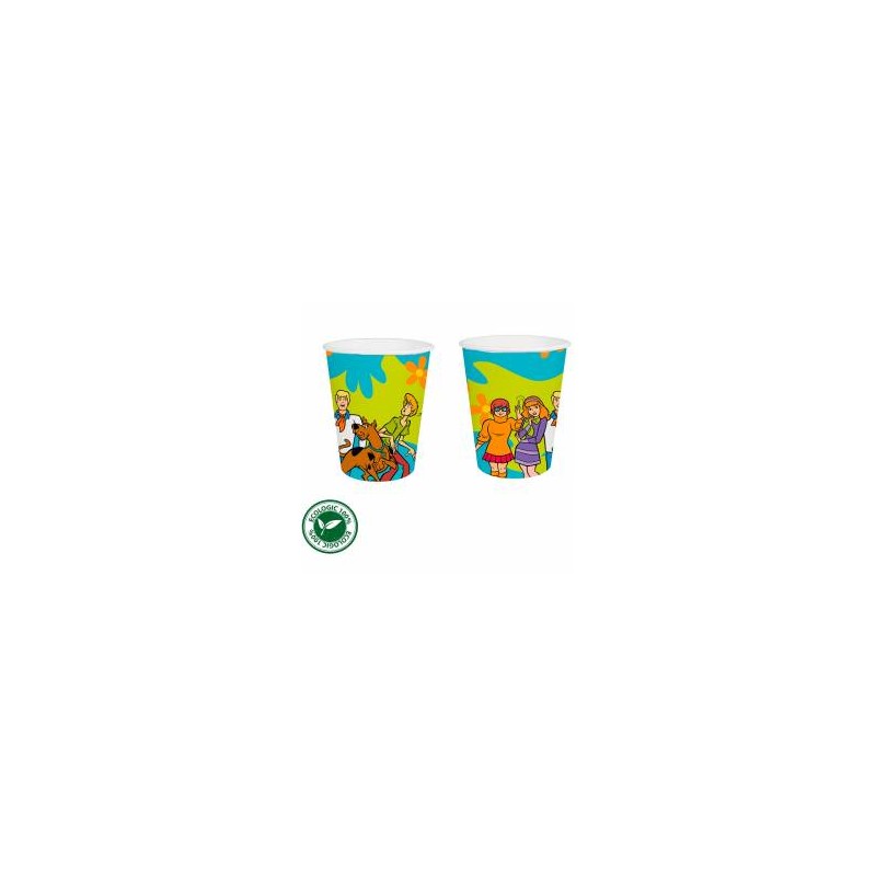 12 Vasos Scooby Doo