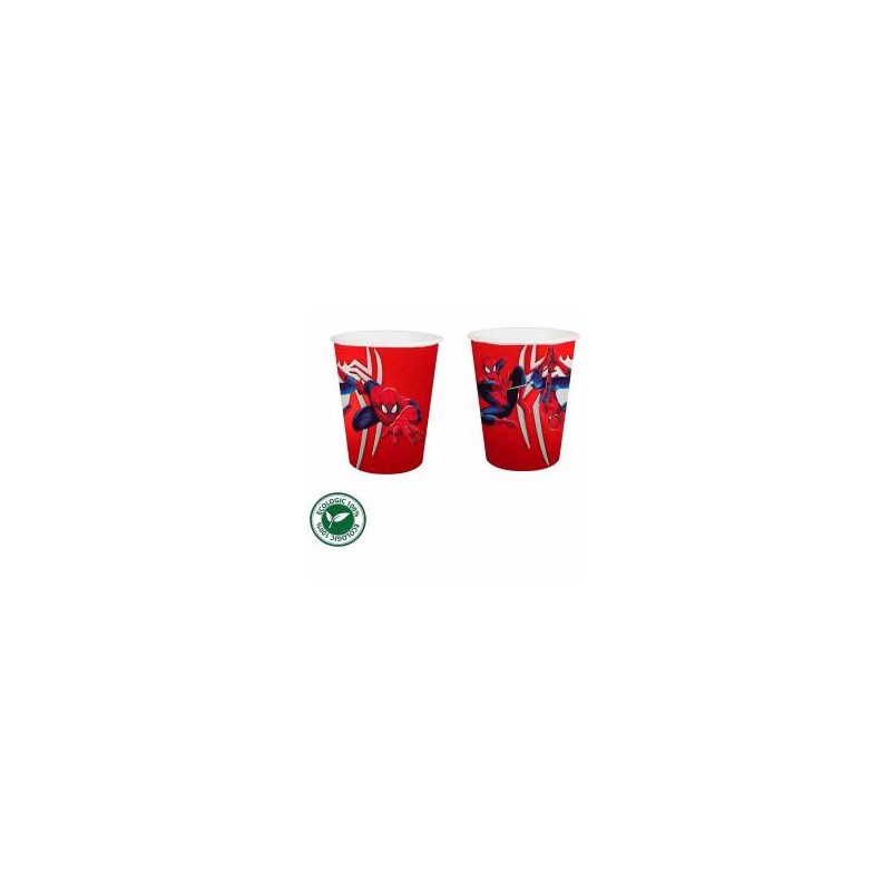 12 Vasos Spiderman
