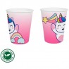 12 Vasos Unicornio