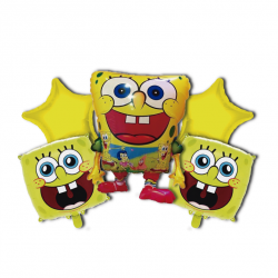 Arreglo Bouquet Bob Esponja