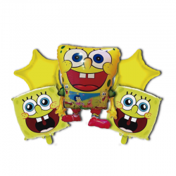 Arreglo Bouquet Bob Esponja