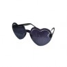 Gafas corazón con flama