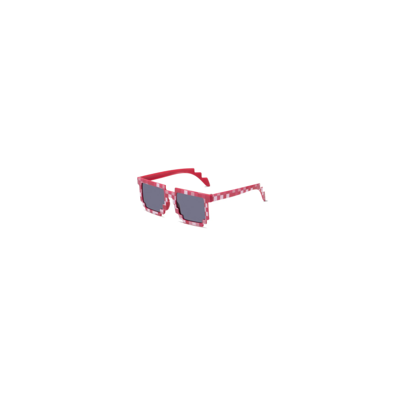 Gafas Pixel Guinda