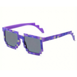 Gafas Pixel Morado