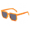 Gafas Pixel Naranja