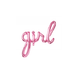 Globo baby shower Girl