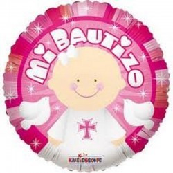 Globo Bautizo niña