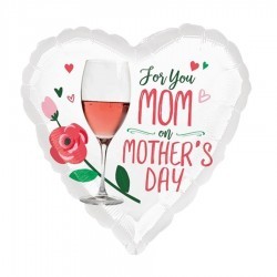 Globo corazón día de las...