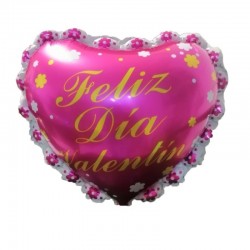 Globo corazón feliz día mamá