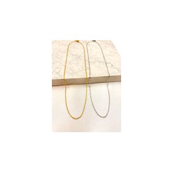 Cadena Sencilla Oval Acero