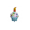 Globo Cupcake con vela