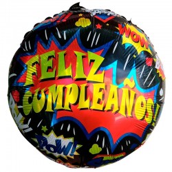 Globo de cumpleaños Comic...