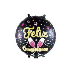 Globo de cumpleaños con copas