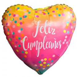 Globo de cumpleaños corazón