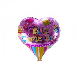 Globo de cumpleaños corazón...