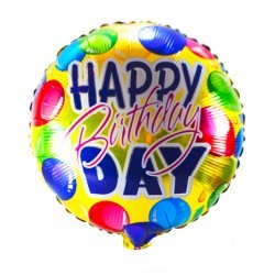 Globo de cumpleaños Happy...