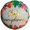 Globo de cumpleaños hawaiano