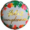 Globo de cumpleaños hawaiano