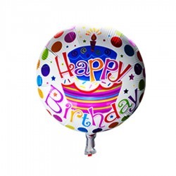 Globo de cumpleaños Pastel...