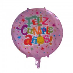 Globo de cumpleaños Rosa...