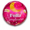 Globo de cumpleaños rosa...