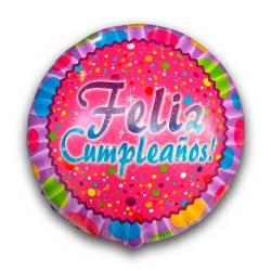 Globo de cumpleaños rosa...
