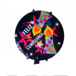 Globo de cumpleaños velas...