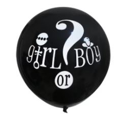 Globo de látex Revelación...