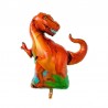 Globo Dinosaurio T-Rex naranja