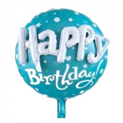 Globo Happy Birthday 3D