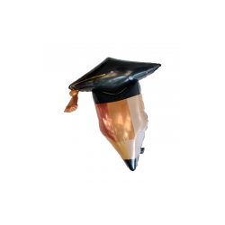 Globo lápiz de graduación