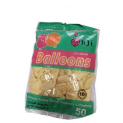 Globo látex Rji Amarillo...