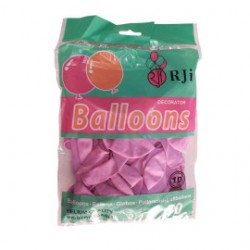 Globo látex Rji Lila 50 pzas