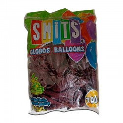 Globo látex Smits guinda