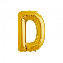 Globo letra D de 32 pulgadas