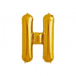 Globo letra H de 16 pulgadas