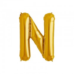 Globo letra N de 32 pulgadas