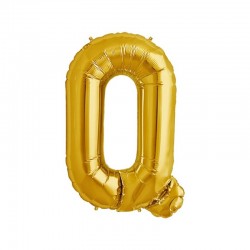 Globo letra Q de 16 pulgadas