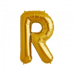 Globo letra R de 16 pulgadas