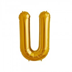 Globo letra U de 32 pulgadas