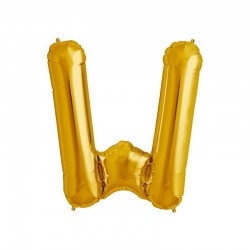 Globo letra W de 32 pulgadas