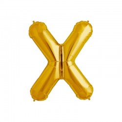 Globo letra X de 16 pulgadas