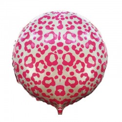 Globo motas rosas
