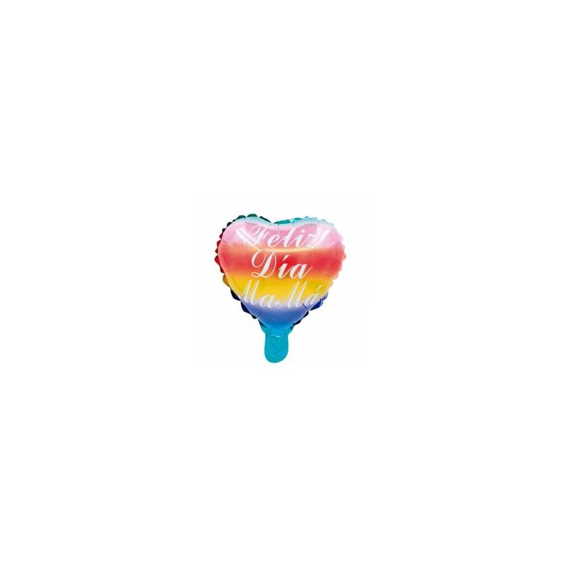Globo multicolor Feliz día...
